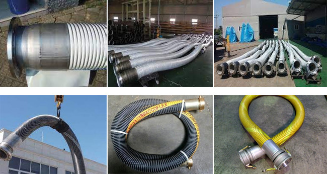 High Pressure STS Hose EN13766 Certified Flexible Composite Hose Steel Wire