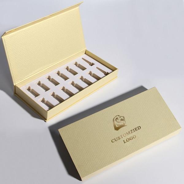 Rectangle Luxury Rigid Magnetic Gift Box For Perfume Packaging Skincare Set