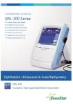 SPA-100 Ophthalmic A-Scan/Pachymeter Ultrasound Scanner