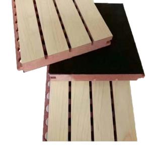 Wholesale Room Wooden Grooved Acoustic Panel Environmental Wall Recording from china suppliers