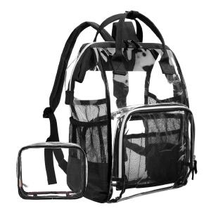 Wholesale Transparent Large Outdoor Waterproof Bag PVC Material Zipper Opening from china suppliers