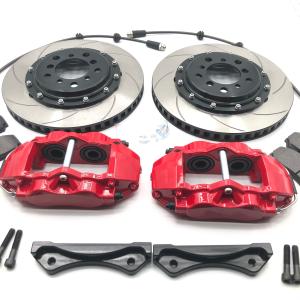 Wholesale Aluminum 4 Pot Brake Kit 330*28mm Disc For Smart 453 Front from china suppliers