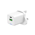 High - Speed UK Plug Charger With Two Ports