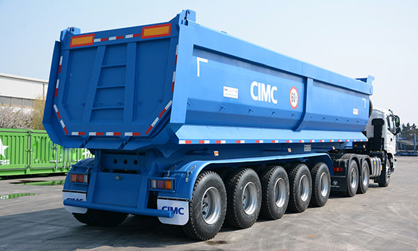 CIMC 5 Axle Dump Truck for Sale