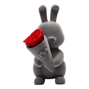 Wholesale Wholesale Price 40cm height Foam Rose Bunny Girl Friend Rose Rabbit from china suppliers