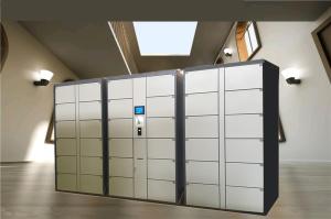 Wholesale 36 Doors Automatic Storage Luggage Lockers For Gym Swimming Pool Water Park with Steel Enclosure from china suppliers