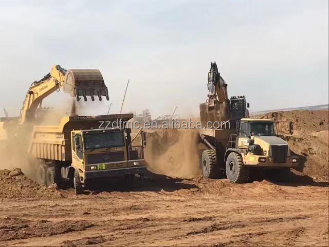 2 Reverse Shift MT60 MT86 MT106 Mining Truck 6X4 60-70 Ton Payload Off Road Tipper Truck