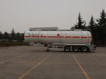 46000 Liter Stainless Steel Crude Oil Fuel Tanker Semi Trailer for Truck