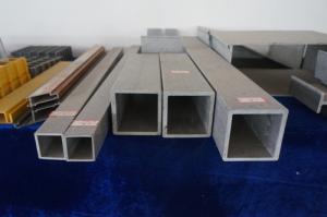Wholesale Custom FRP Square Tube Fiberglass Structural Composite 100*100mm from china suppliers