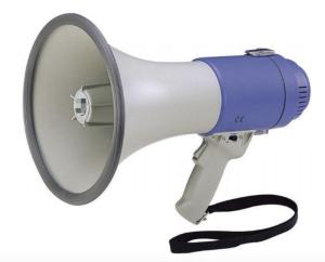 Wholesale 230 X 350MM Police Buzzer Horn 1KM To 1.5KM Mini Portable Megaphone from china suppliers