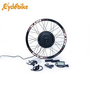 Wholesale Waterproof Electric Bike Kit Motorized Bicycle Rear Wheel With Lcd Display from china suppliers