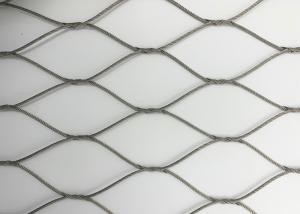 Wholesale Stainless Steel Ferrule Rope Hand Woven Mesh Natural Colour 3.2mm Dia 50m from china suppliers
