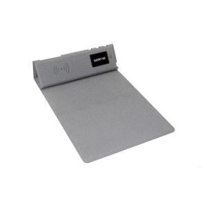 Wholesale Personalized Gifts Pu Leather Multifunction Mouse Pad Wireless Charging from china suppliers