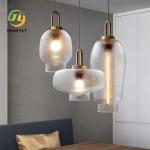 Nordic Simple Luxury Chandelier Light Restaurant Bar Model Room Decorated Glass