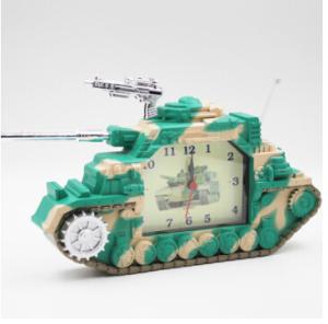 Wholesale New creative gift product tank alarm clock toy from china suppliers