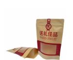 Flat Bottom Kraft Paper k Packing Food Bag/Kraft Paper candy bar packaging