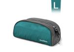 Large Capacity Lightweight Cosmetic Case , 1680D Nylon Travel Makeup Bag