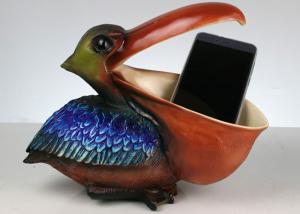 Wholesale Toucan Non Toxic Resin Crafts , Creative Mobile Phone / Keys / Card Holder from china suppliers