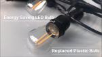 Outdoor Waterproof Globe Edison Bulb Festoon LED String Lights Garland Wedding