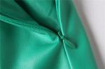 Green PU Leather Mini Women's Skirts Clothing 100% Polyester