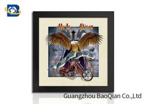 Wholesale Lenticular 5D Pictures UV CMYK Printing Anti - Scratch For Office / Galary Decoration from china suppliers