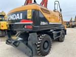 Refurbished Used Hyundai R210W-9 Wheel Excavator Used Hyundai 21 Ton 210 Wheel