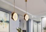 Yellow brass pendant lamp bedroom for home decorator interior mirror pendant