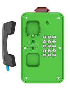 Wholesale Green Industrial Weatherproof Telephone , Tunnel / Marine Waterproof Intercom from china suppliers