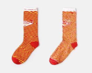 Wholesale Trendy Funny Women's Novelty Socks Knitted Technics With Cotton / Polyester Material from china suppliers