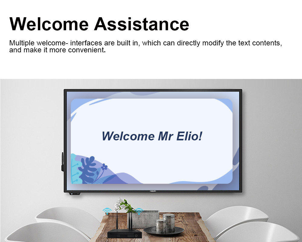 65M Wireless Collaboration System 4K With Interactive Board