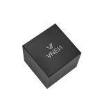 Exquisite Black Cardboard Watch Gift Box With Velvet Pillow And Drawer