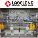 High Speed Bottle Capping Machine , Anti - Corrision Liquid Filling Labeling