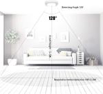 6000K 18ft Battery Operated Motion Sensor Light 300LM 180sq/ft