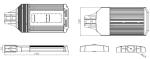 Bridgelux 90W LED Solar Street Light IP65 7200LM For Street Long Lifespan