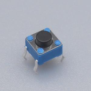 Wholesale Black Miniature Push Button Switch Blue House Momentary Operation Type from china suppliers