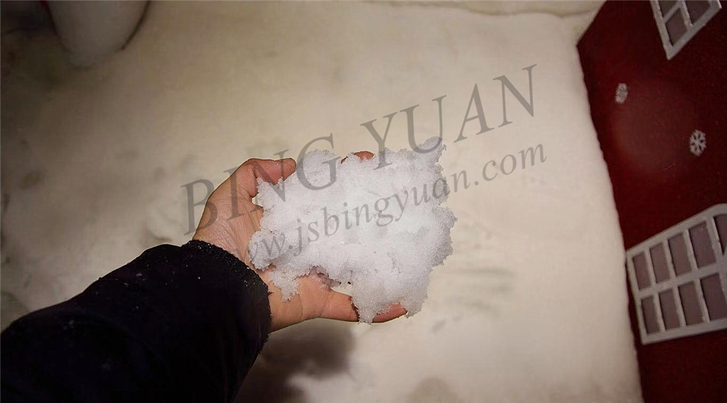 Yixing ICS Snow Falling Machine Indoor Snow Ice Maker Landscape Snow Ice Machine