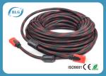 Twisted Pair HDMI To HDMI Cable , Long Hdmi Cable HDTV LCD Projector Computer