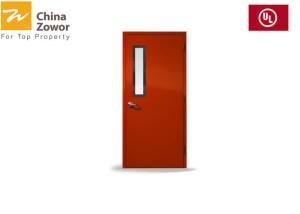 Wholesale Gal. Steel Fire Rated Exterior Pair Door For Apartment/ Steel Insulated Fire Door/ 1 Hour Fire Rating from china suppliers
