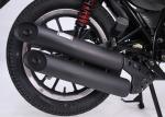 CDI Ignition 125cc Street Legal Motorcycle Stable Durable Frame Black Color