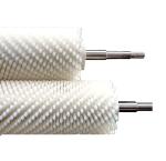 PP Bristle Conveyor Brush Roller With Stainless Steel Or Galvanized Shaft