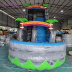 Commercial Grade 8x3m Bounce House Blow Up China Backyard Moonwalk Inflatable