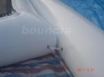 0.9mm PVC Tarpaulin Round Outdoor Inflatable Swimming Pool With Platform