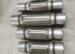 Id 45mm Wire Braided 201 Stainless Steel Flexible Exhaust Tubing For Auto Engine