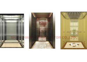 Wholesale Fast Traveling Compact Electric MRL Passenger Lift With LED Lighting from china suppliers