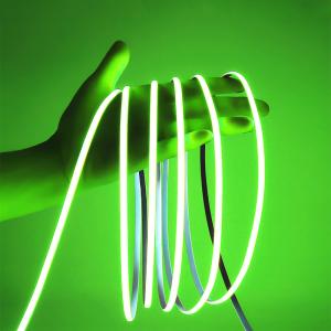 Wholesale Long-lasting COB Led Strip Light IP20 8mm 12V24V 320leds Green for Outdoor Indoor from china suppliers