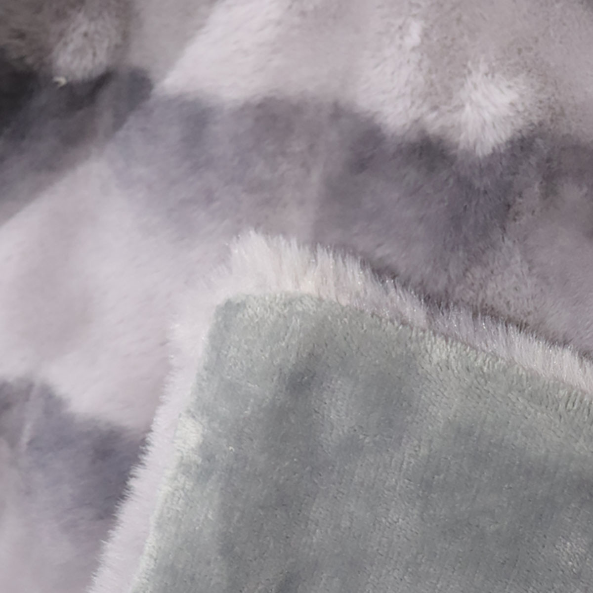 Soft Stylish Luxury Warm Blanket Printted Polyester Fake Fur Throw Blanket