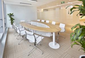 Wholesale Fixed Armrest Mesh Managers Chair , Modern White Office Chair Net Weight 11kg from china suppliers