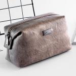 Shaving Bag Toiletry Organizer PU Cosmetic Makeup Bag For Women