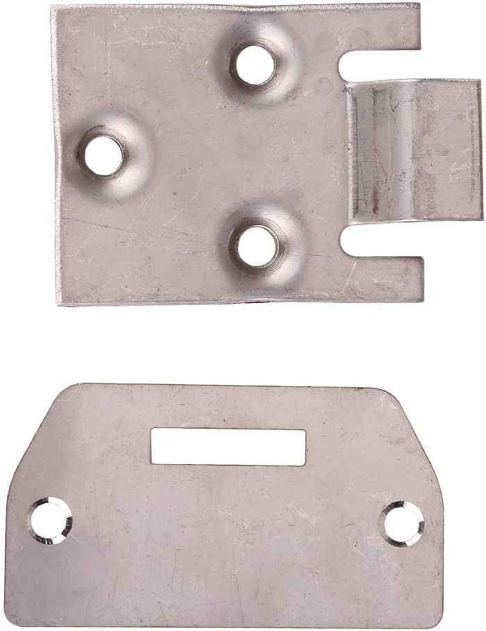 TXT Medalist EZGO Golf Cart Seat Hinge bottom and Plate 71610G01 71609G01