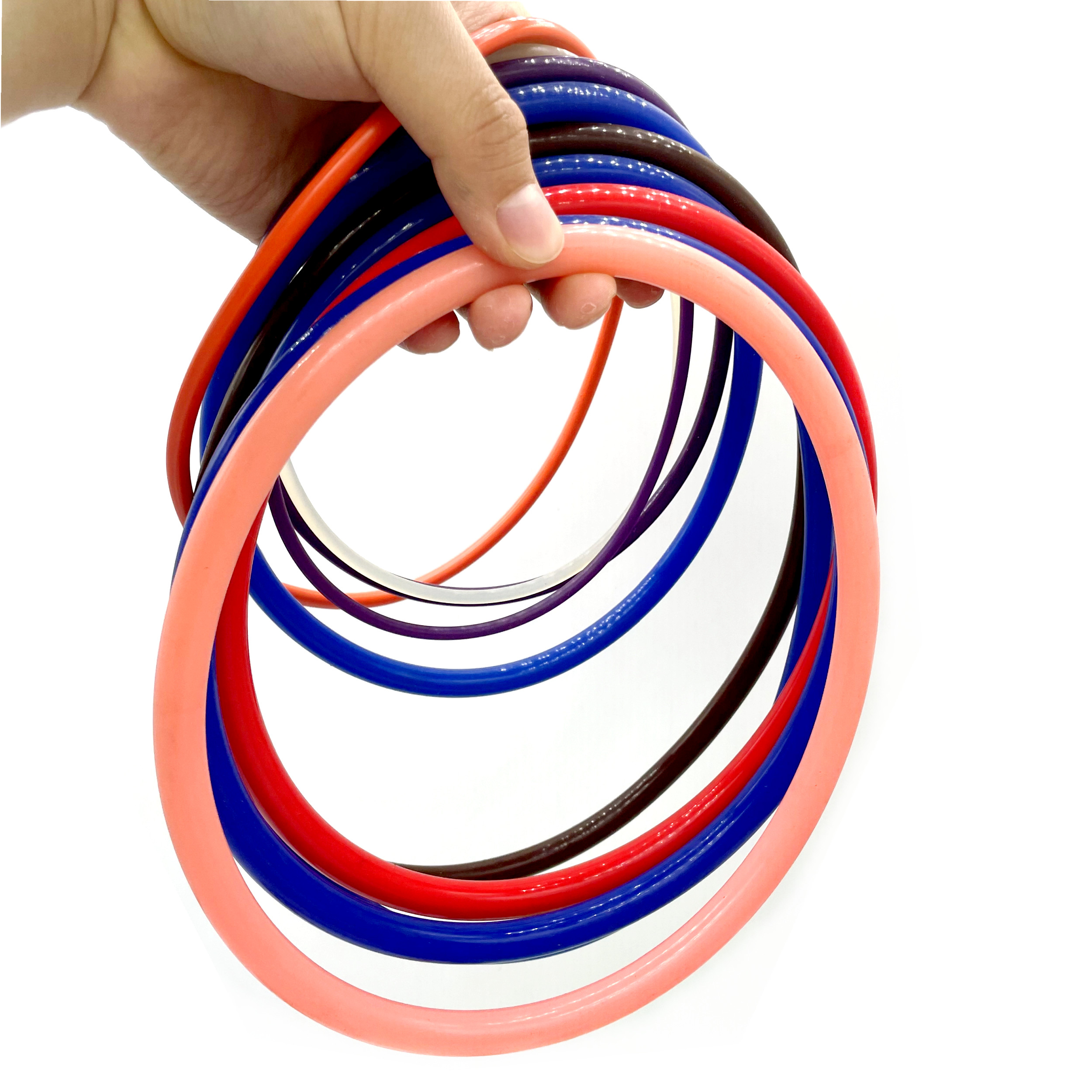 12mm colored Durable 40~90 Shore A silicone NBR EPDM O Ring Rubber Seal